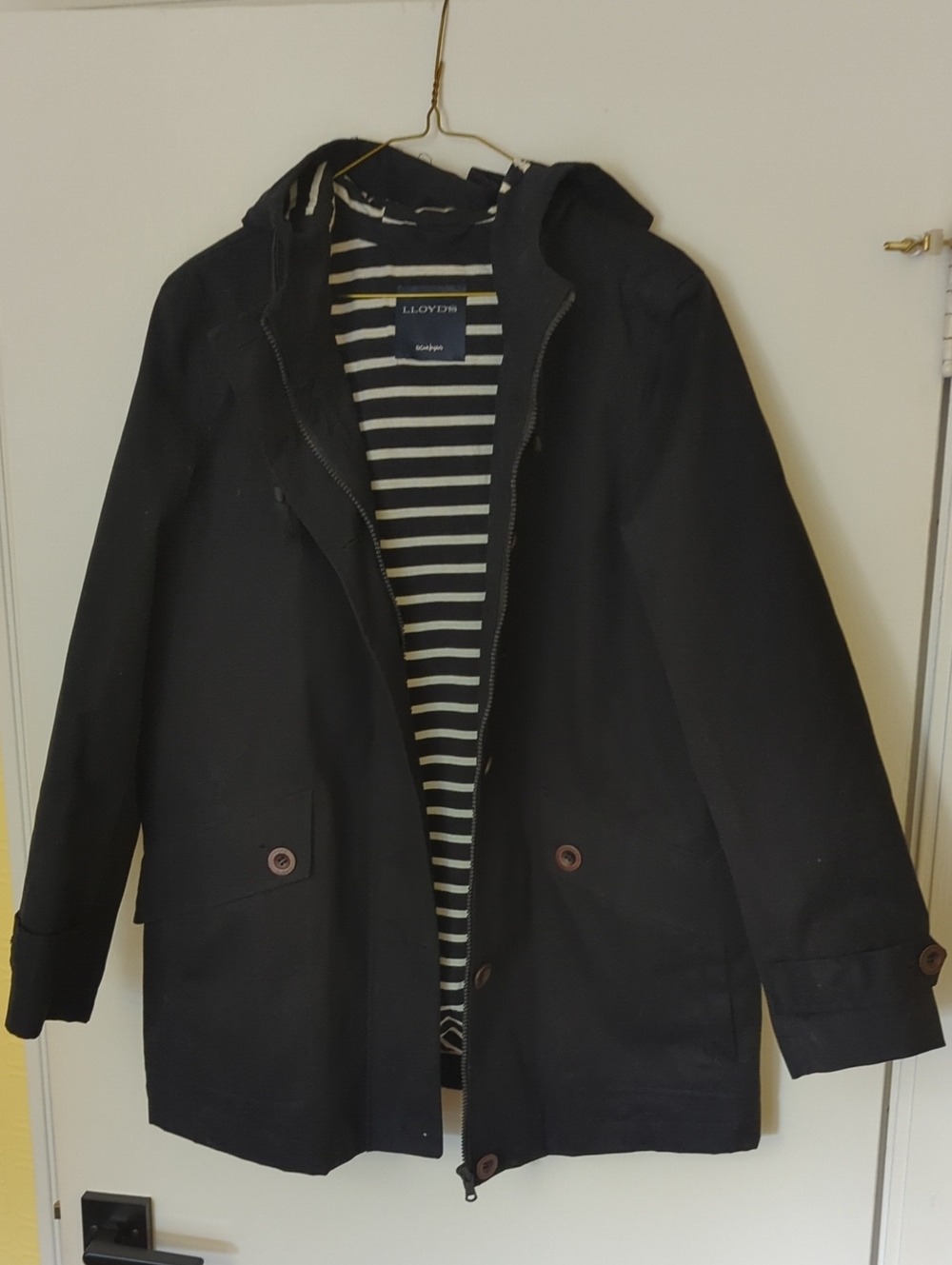 Lloyds Women's Navy Hooded Jacket